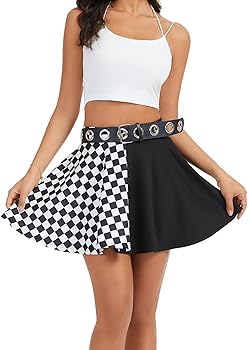 AVENCHUMU×DimMoire skirt Black / White AVENCHUMU×DimMoire – AVENCHUMU （アバンチュウム）